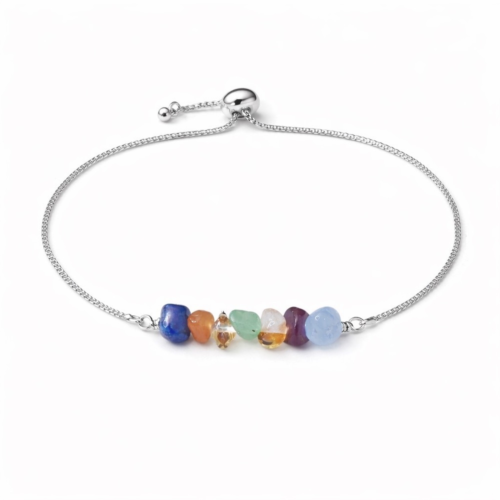 7 Chakras Lariat Bracelet